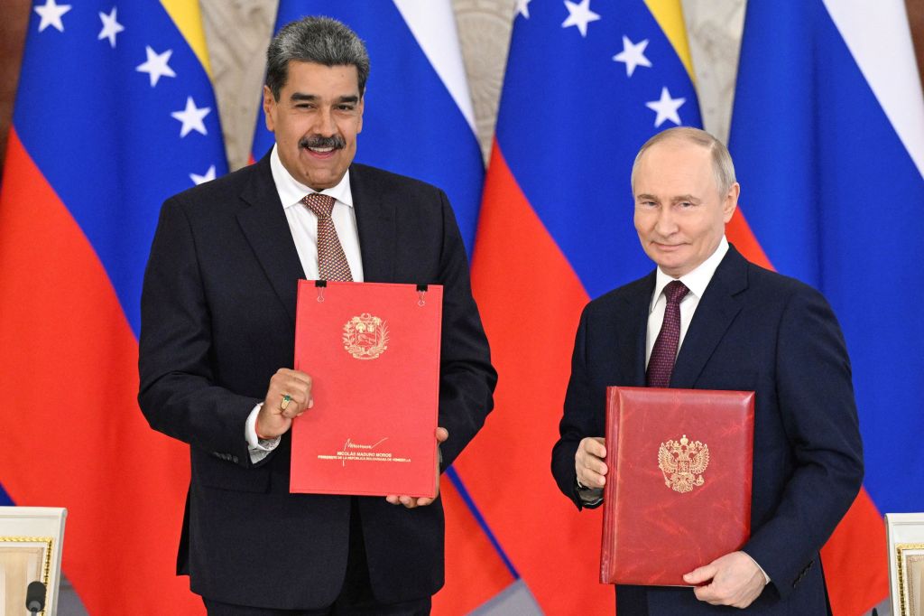 Putin le envió una carta a Nicolás Maduro por su&nbsp;cumpleaños
