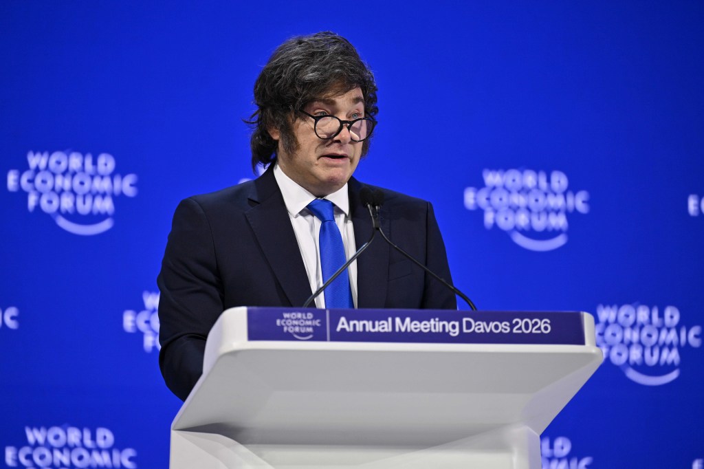 VIDEO: Milei dice en Davos que América será un «faro de luz» para&nbsp;occidente